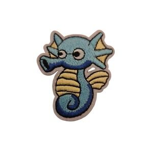Pokemon Horsea  Iron/Sew ON Patch Cloth Patch Sew Applique 1.5 x1.5